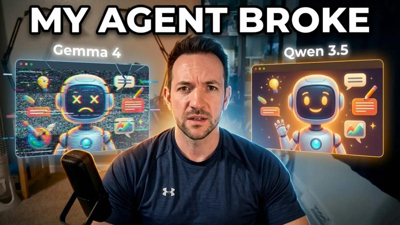 Gemma 4 Broke My AI Agent's Personality (Gemma 4 vs Qwen 3.5)