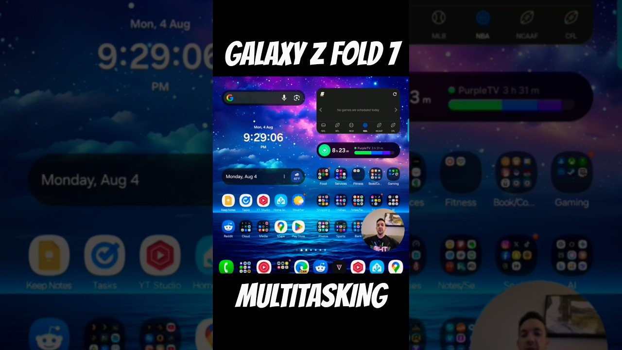 Galaxy Z Fold 7 Multitasking Trick You Need to Know! #galaxyfold